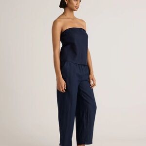 NWT 100% Linen Quince Tube Top